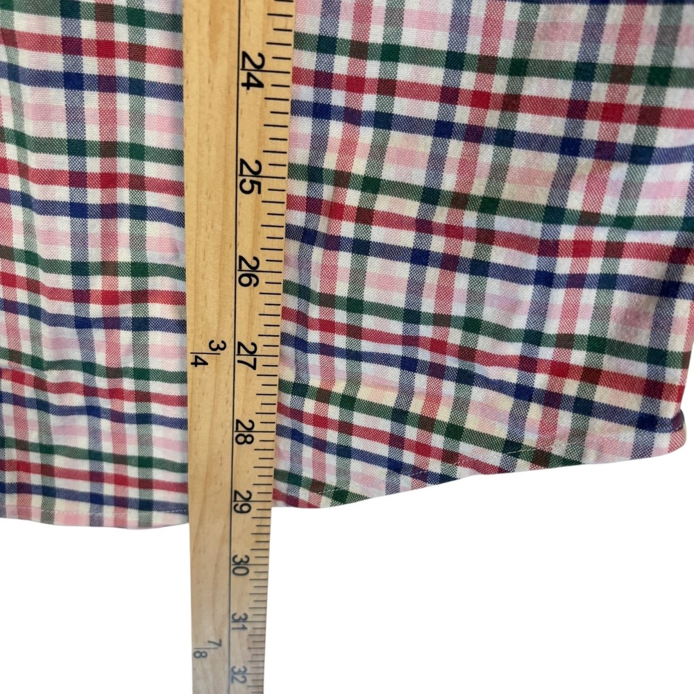 Ralph Lauren Plaid Slim Fit Button Down Sz XL preppy old money designer - Picture 6 of 9